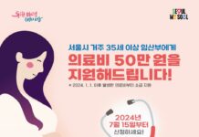 서울시, 35세 이상 임산부 ‘산전 의료비’ 최대 50만원 지원…15일부터 신청