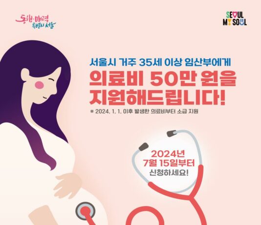 서울시, 35세 이상 임산부 ‘산전 의료비’ 최대 50만원 지원…15일부터 신청